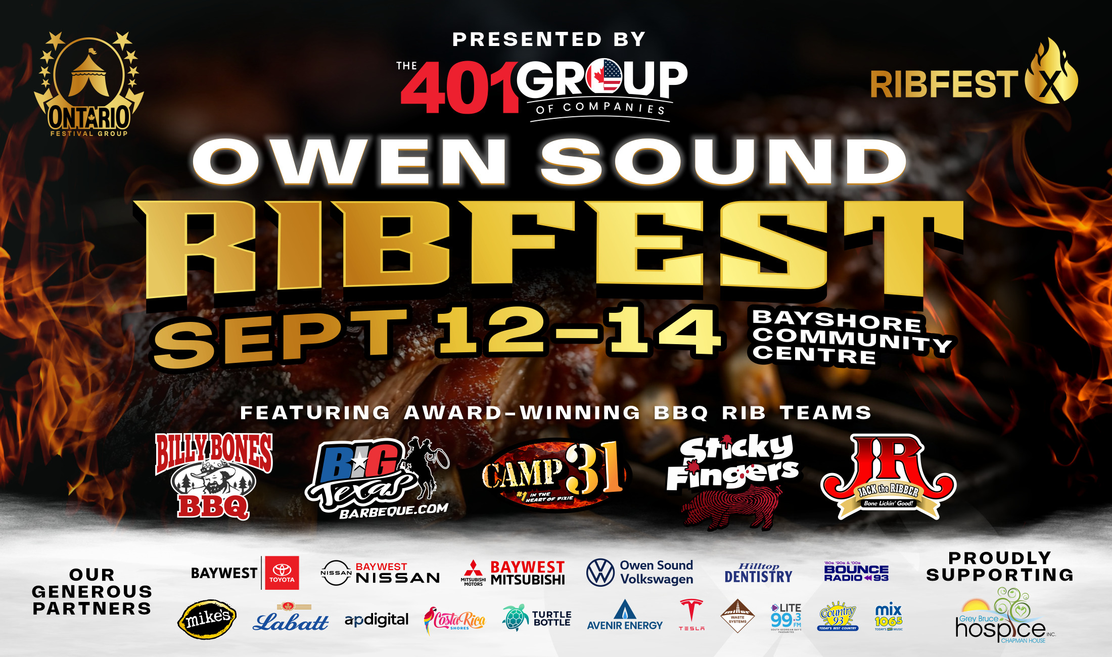 Event image Owen Sound Ribfest 2025